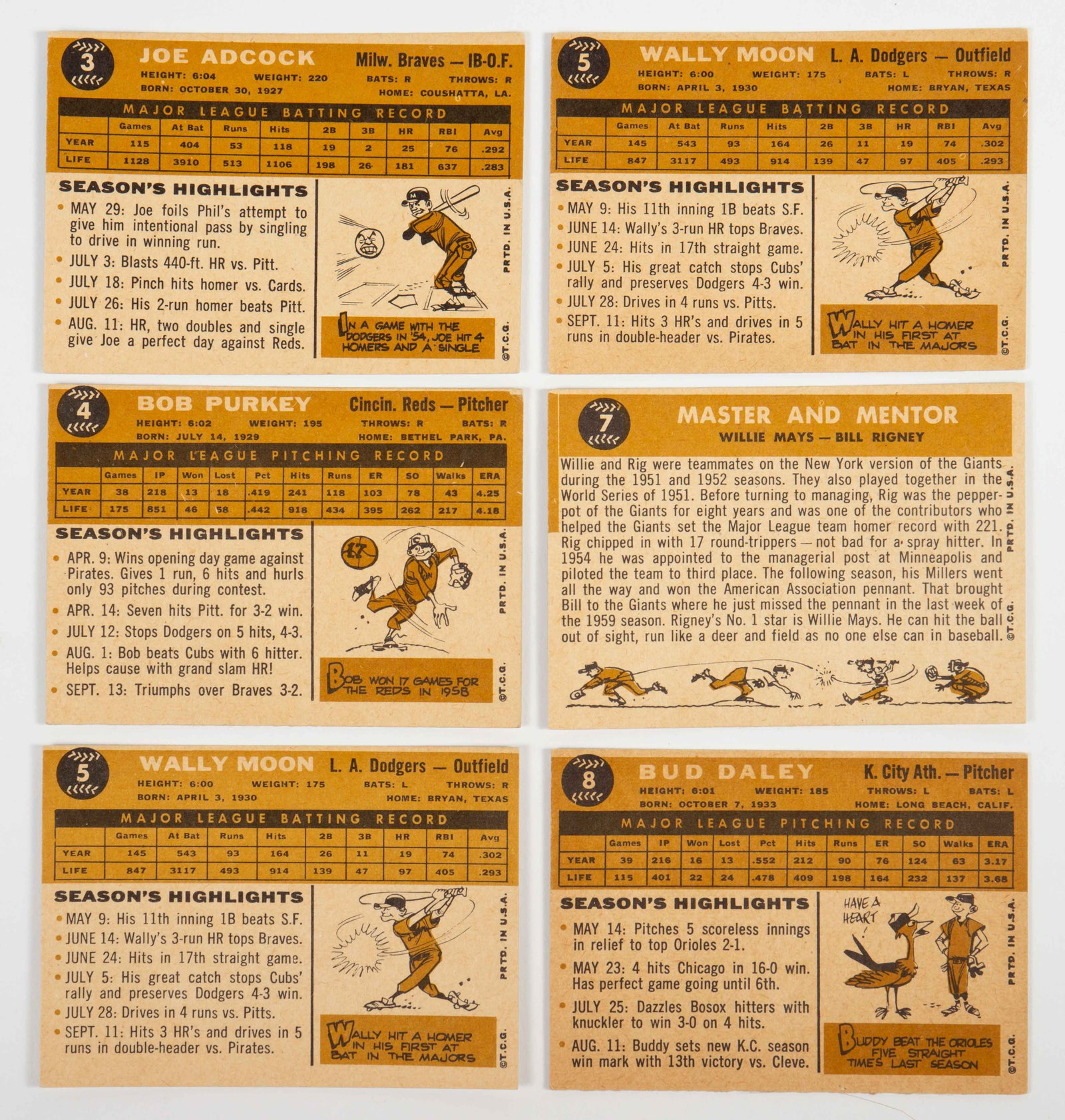 Lot of Topps 1950 Baseball Cards. - 3