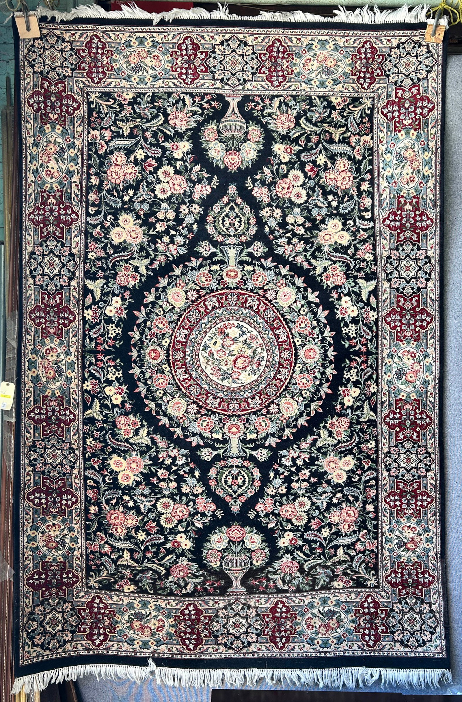 6' 1" x 9' Persian Nain Rug. (1 of 4)
