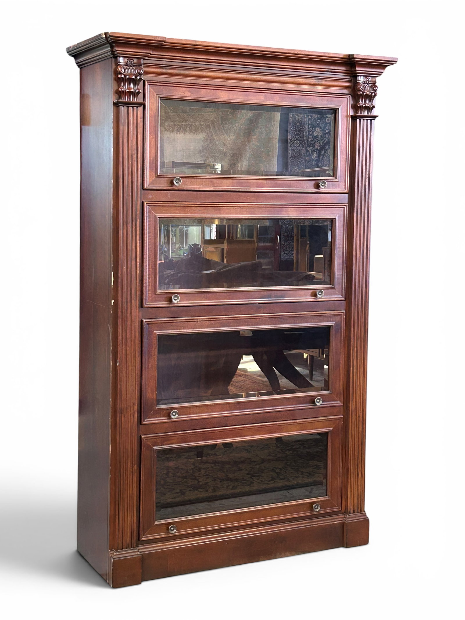 Contemporary Hooker Furniture Barrister Bookcase. (1 of 10)