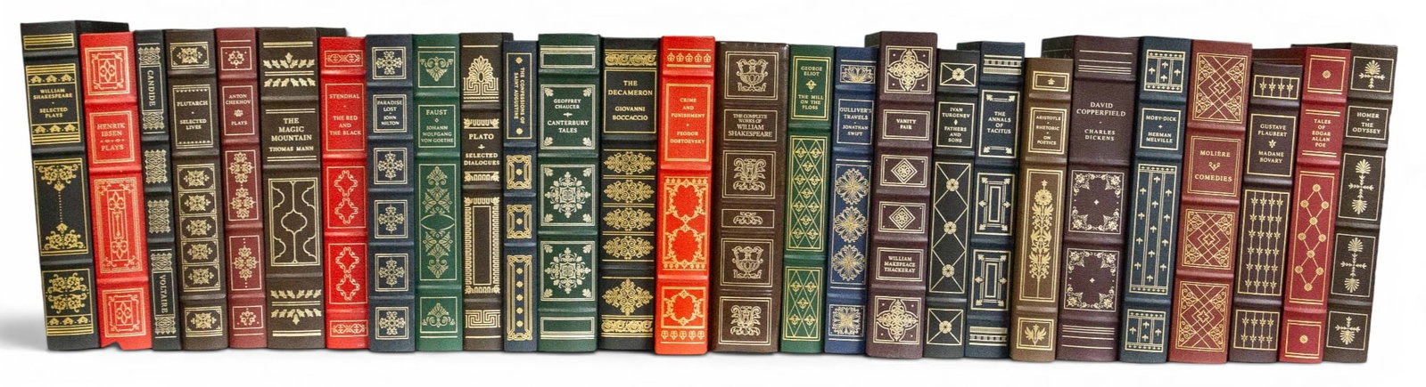 Set of 27 Franklin Library Hardcover Classics. (1 of 9)