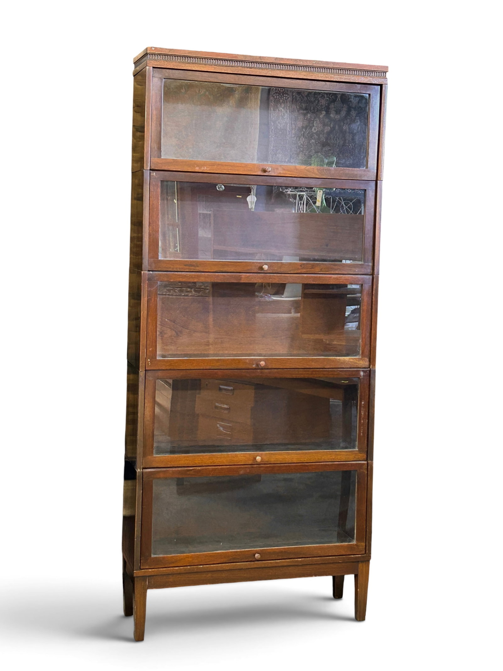 5 Section Stackable Barrister Bookcase. (1 of 6)