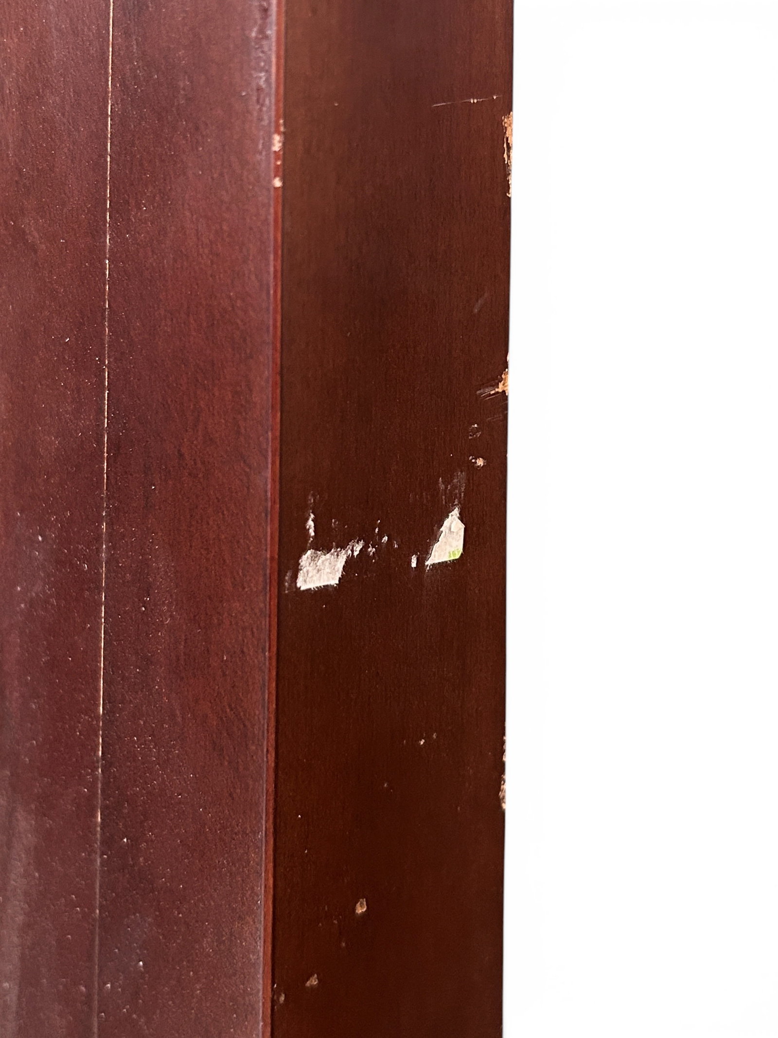 8' Tall Solid Wood 4-Panel Room Divider Screen. - 8