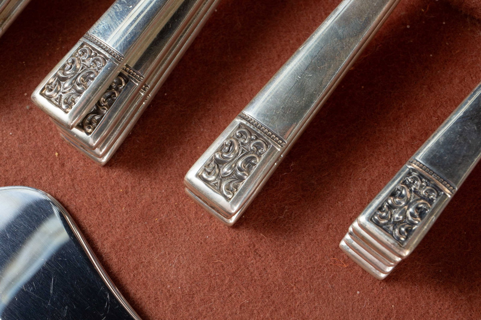 65 Pc. Towle Sterling "Laureate" Flatware Set. - 3