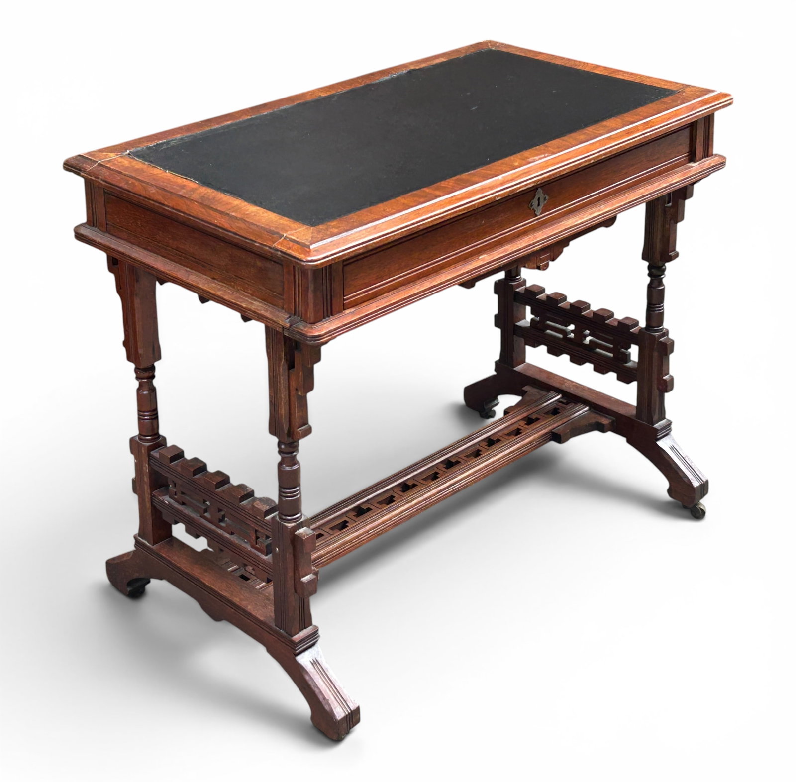 Antique Victorian Eastlake Desk. (1 of 15)