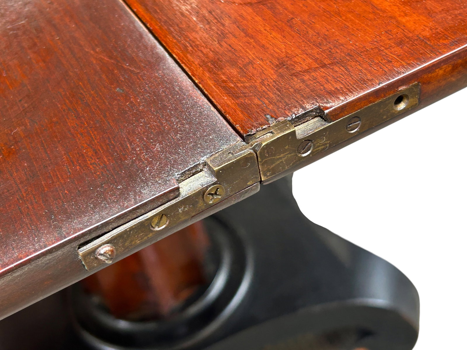 Empire Flame Mahogany Game Table. - 11
