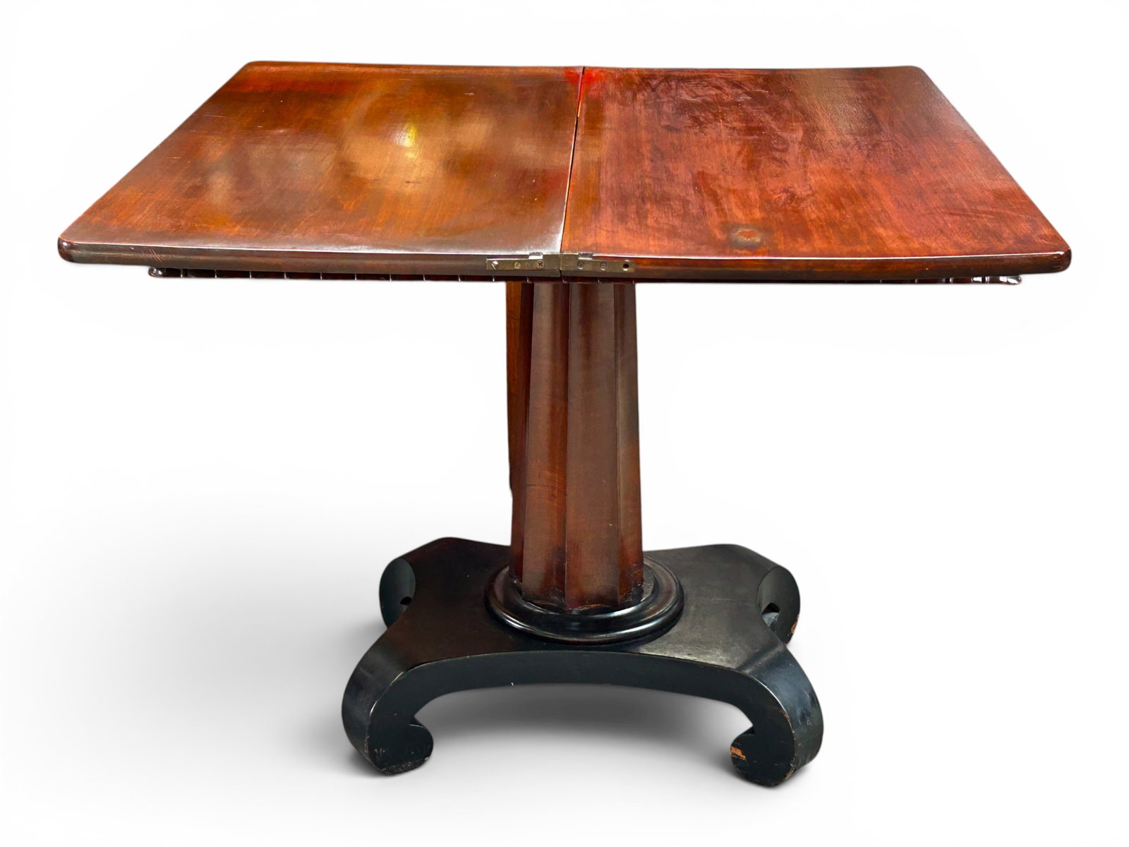 Empire Flame Mahogany Game Table. - 8