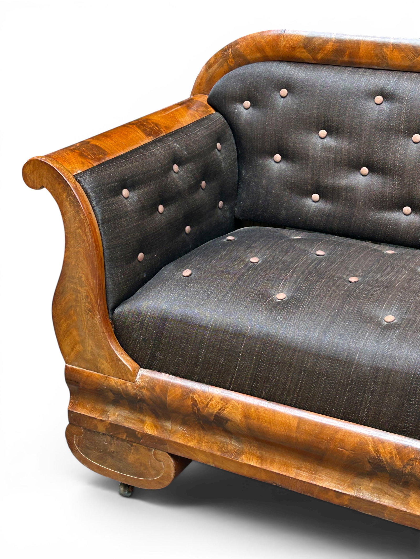 Antique Empire Sofa. - 5