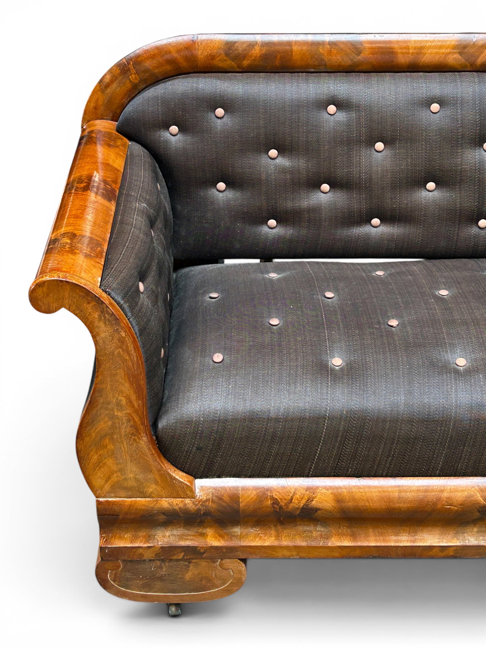 Antique Empire Sofa. - 8