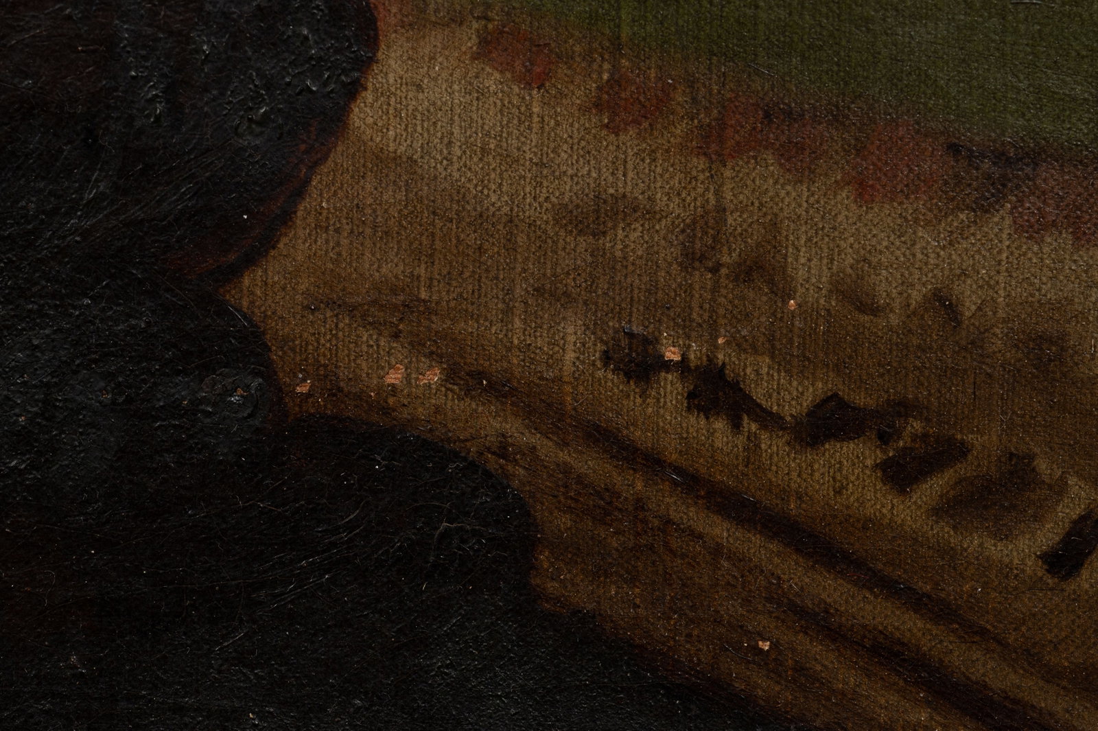 Antique Landscape Painting, Unsigned. - 4