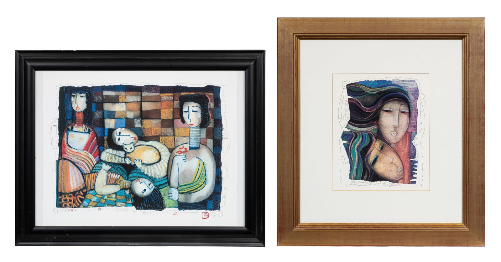Two Giclee Prints by Lee Long Looi. (1 of 13)