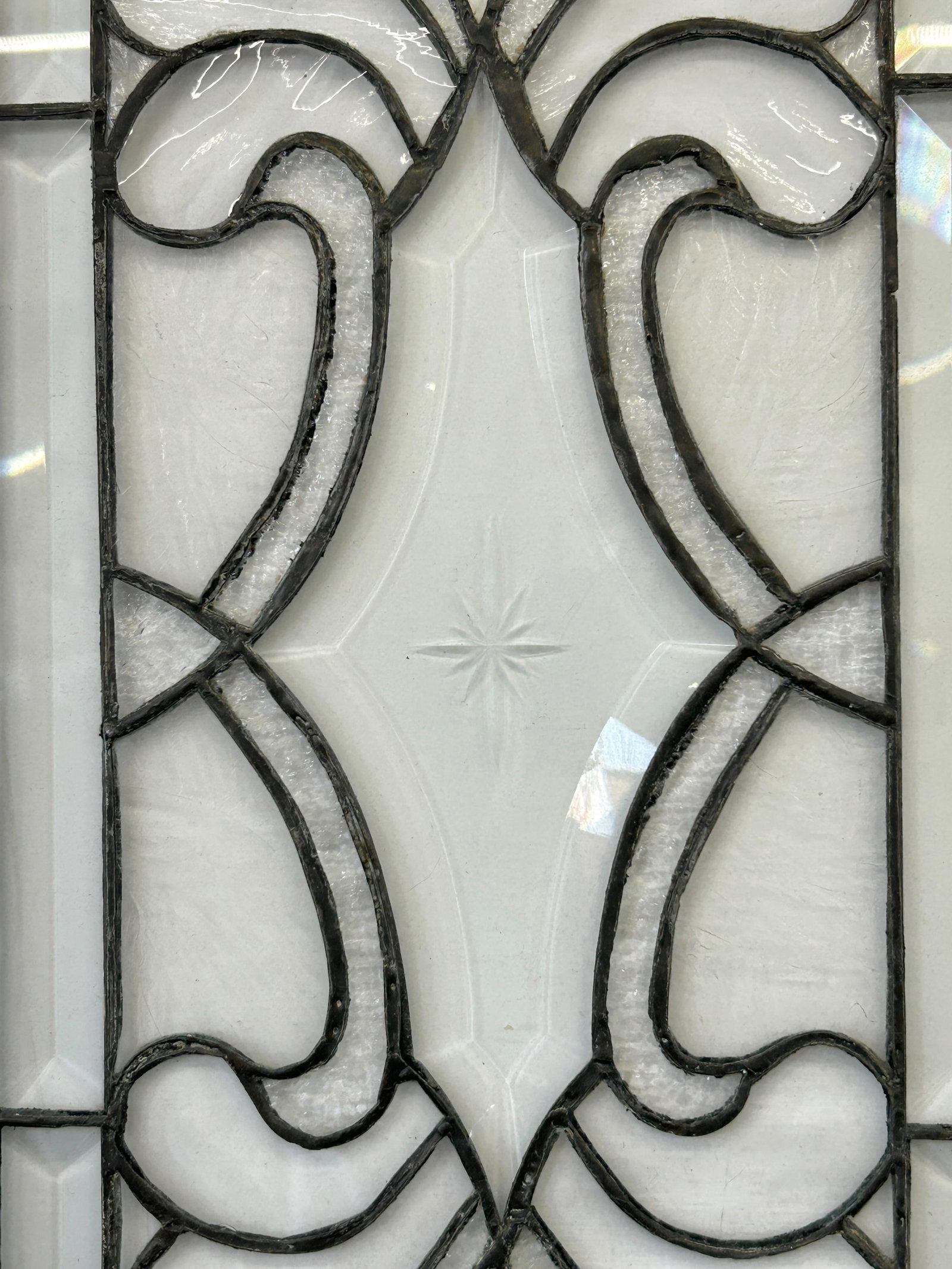 Bevelled Glass WIndow Panel. - 6