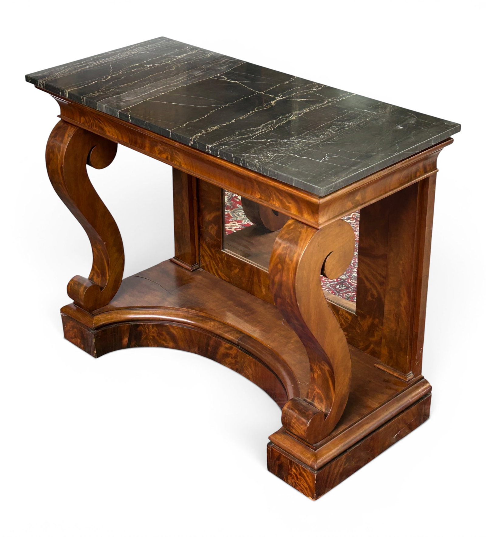 Empire Marble Top Console or Pier Table. - 10