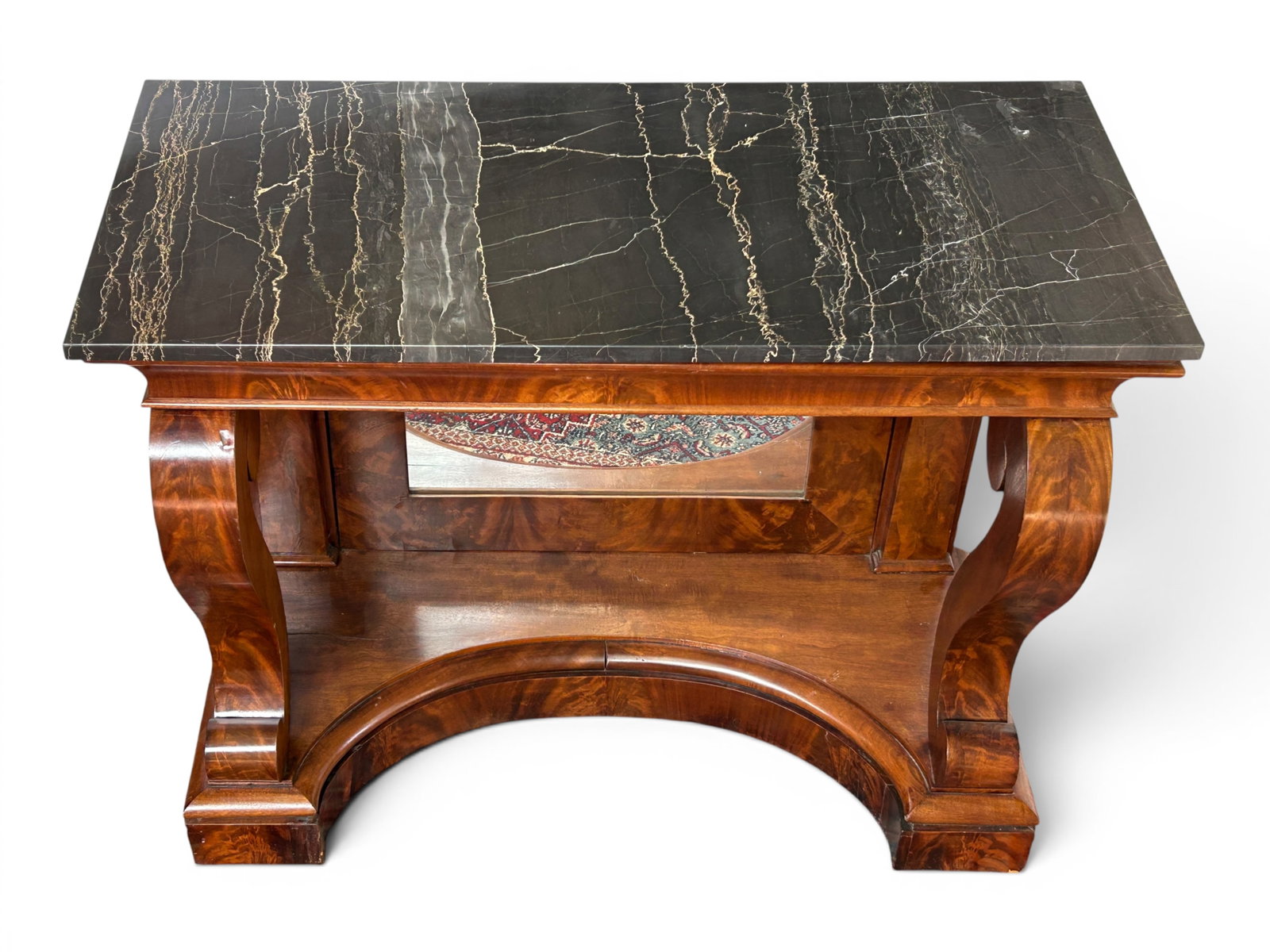 Empire Marble Top Console or Pier Table. - 3