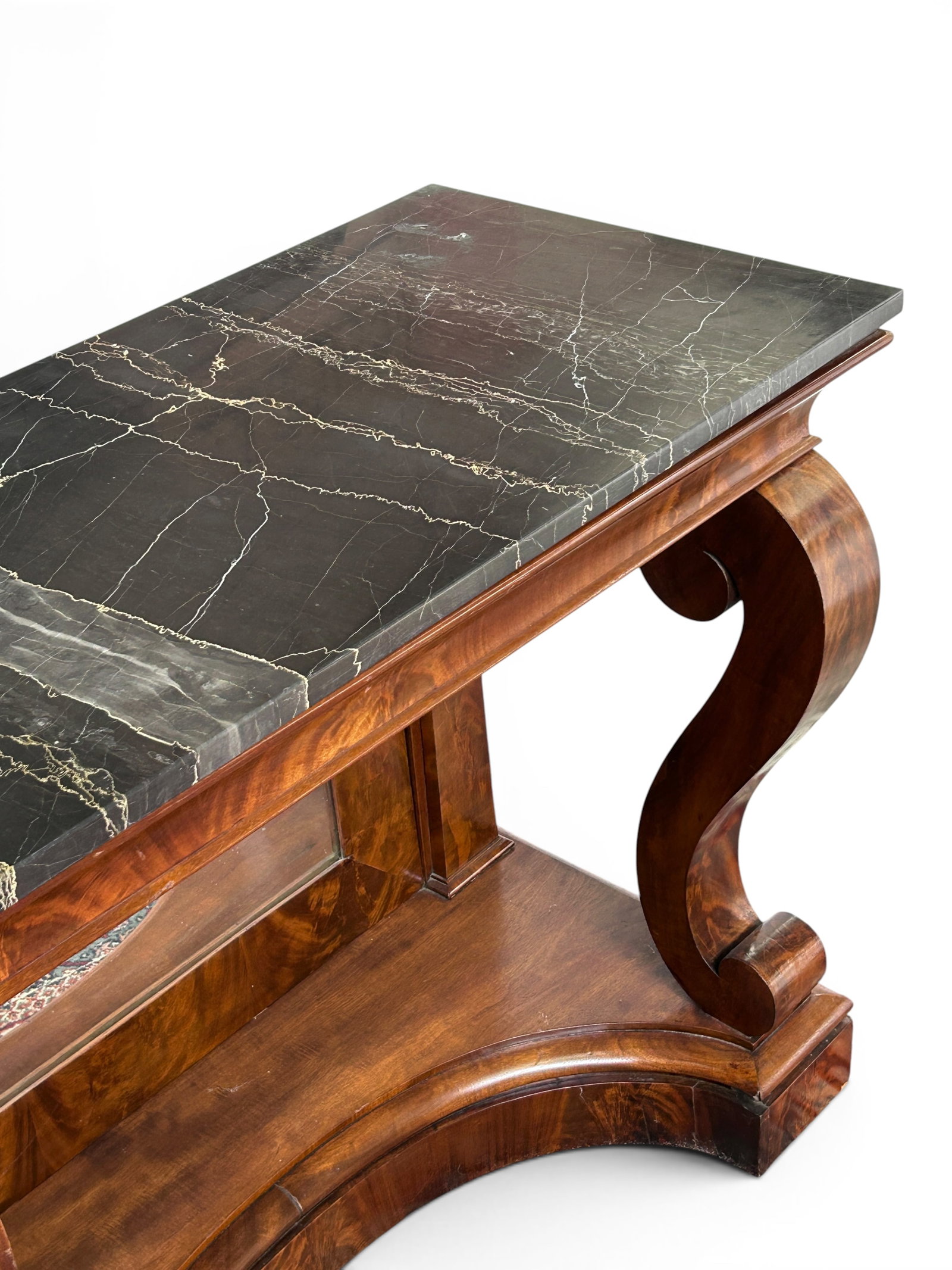 Empire Marble Top Console or Pier Table. - 4