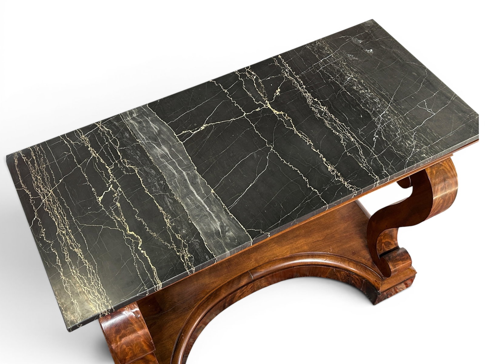 Empire Marble Top Console or Pier Table. - 5