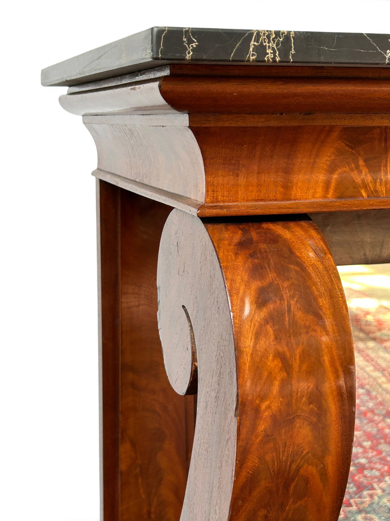 Empire Marble Top Console or Pier Table. - 7