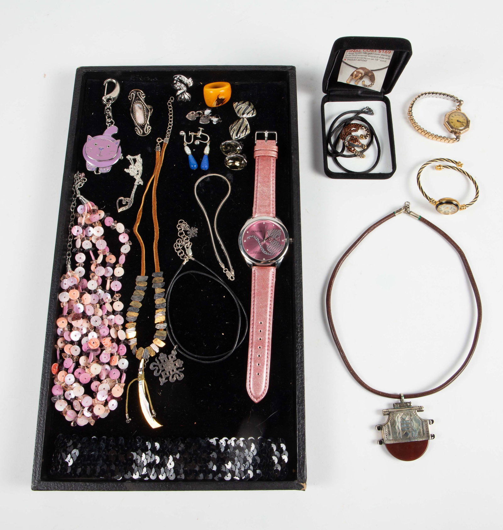 Lot of Jewelry & More - Sterling, Watches, Taureg. (1 of 14)