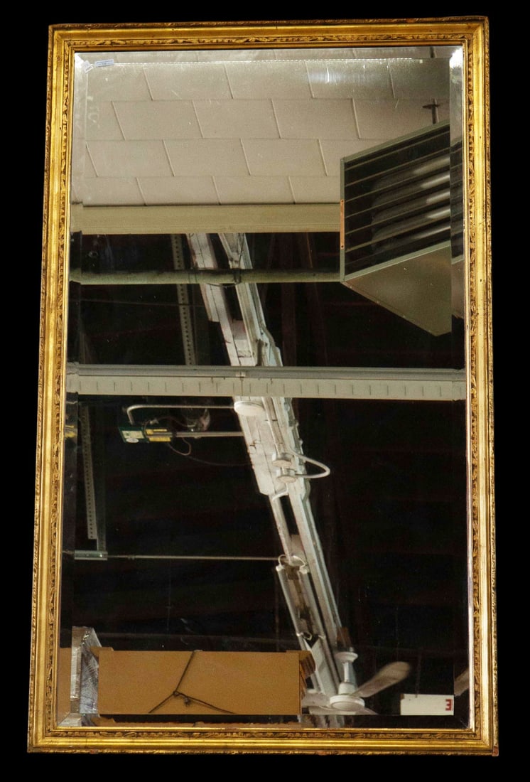 5 1/2' Wall Mirror w/ Gilded Wood Frame. (1 of 5)