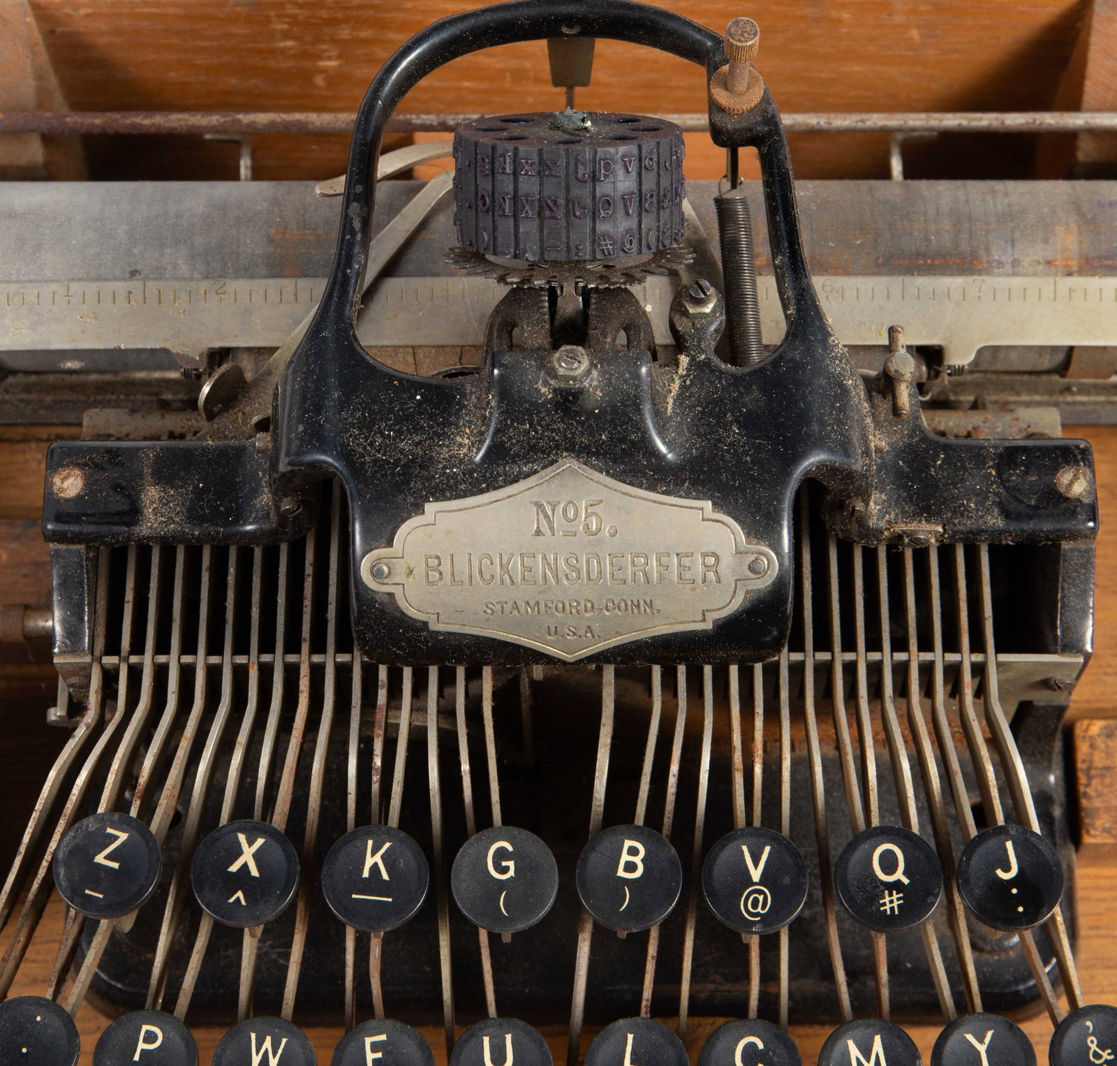 Blickensderfer #5 Typewriter in Case. - 3