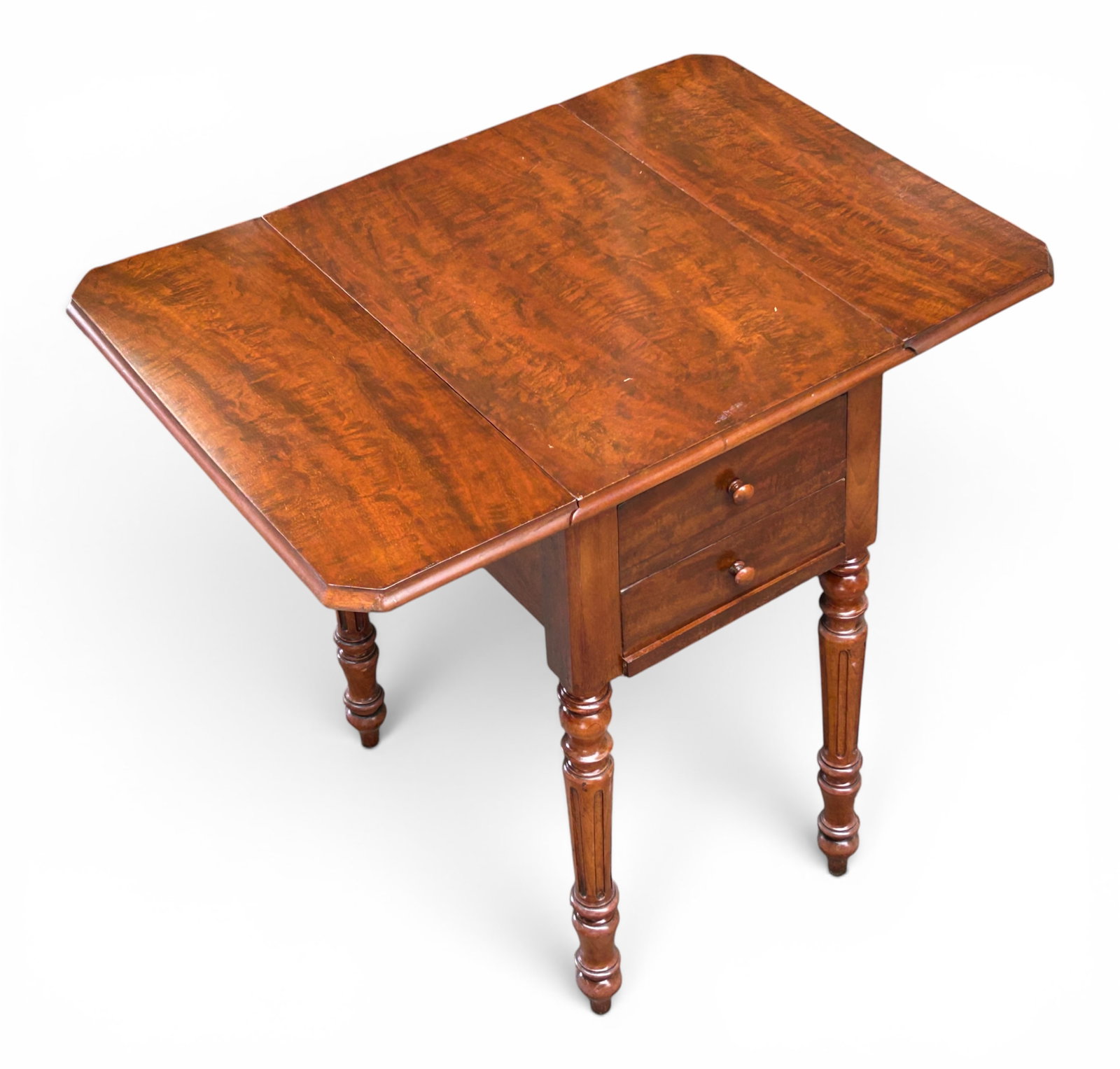 Antique Dropleaf Pembroke Side Table. - 2