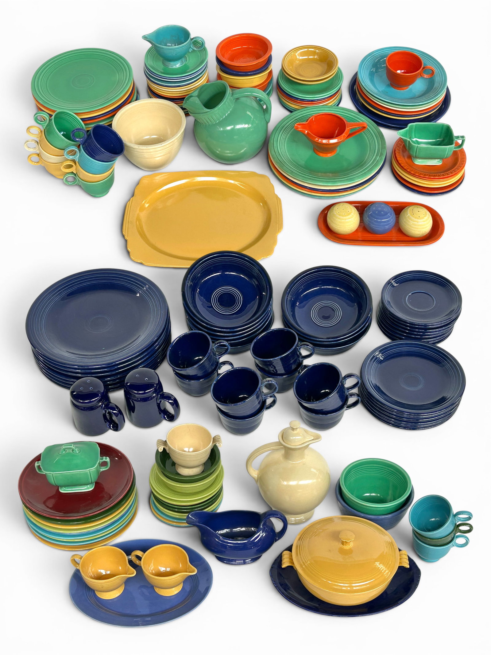 Lot: Over 150 Pcs. of Mostly Fiestaware, etc. (1 of 18)