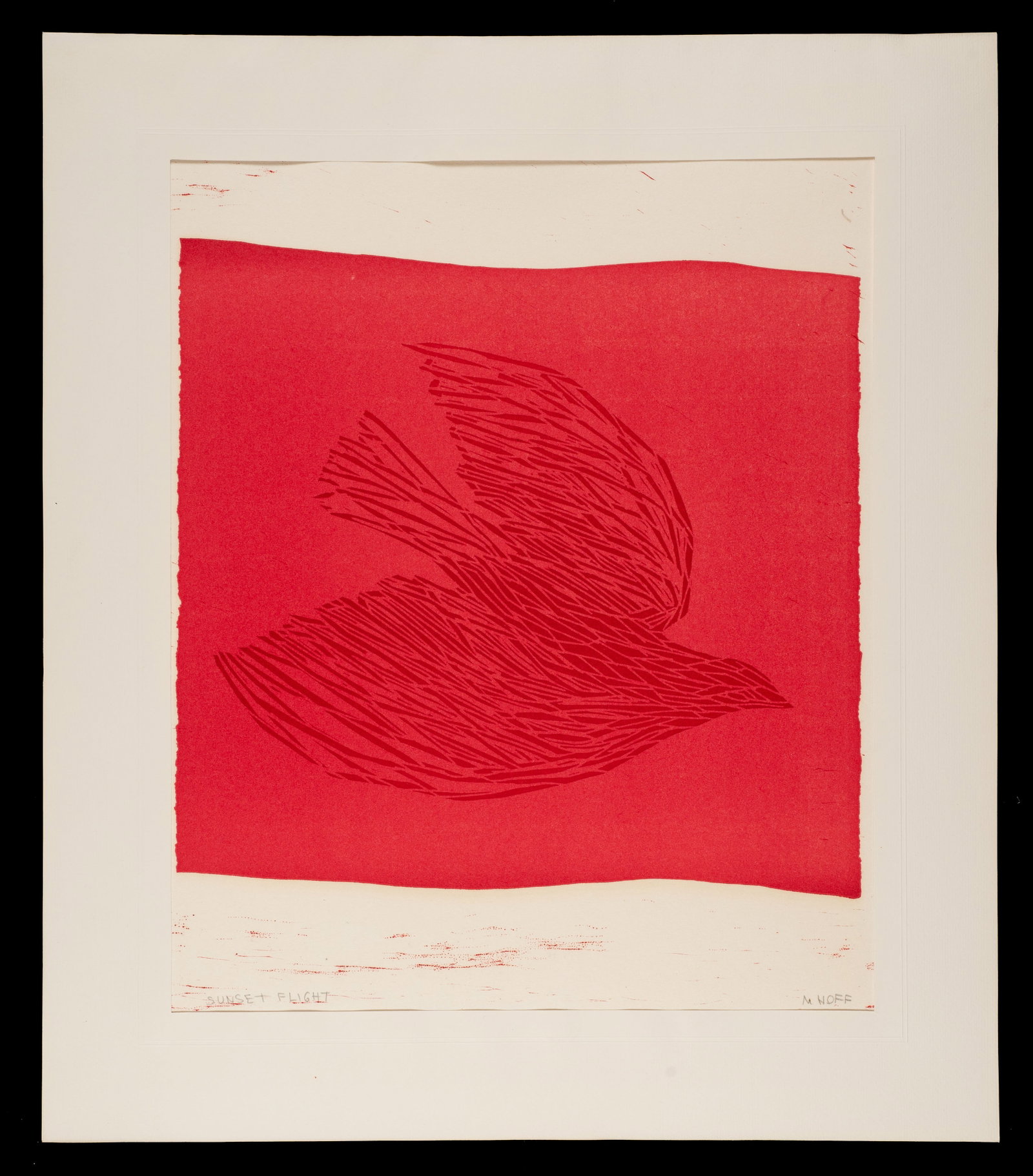 Four Margo Hoff Prints, "Sunset Flight", etc. - 2