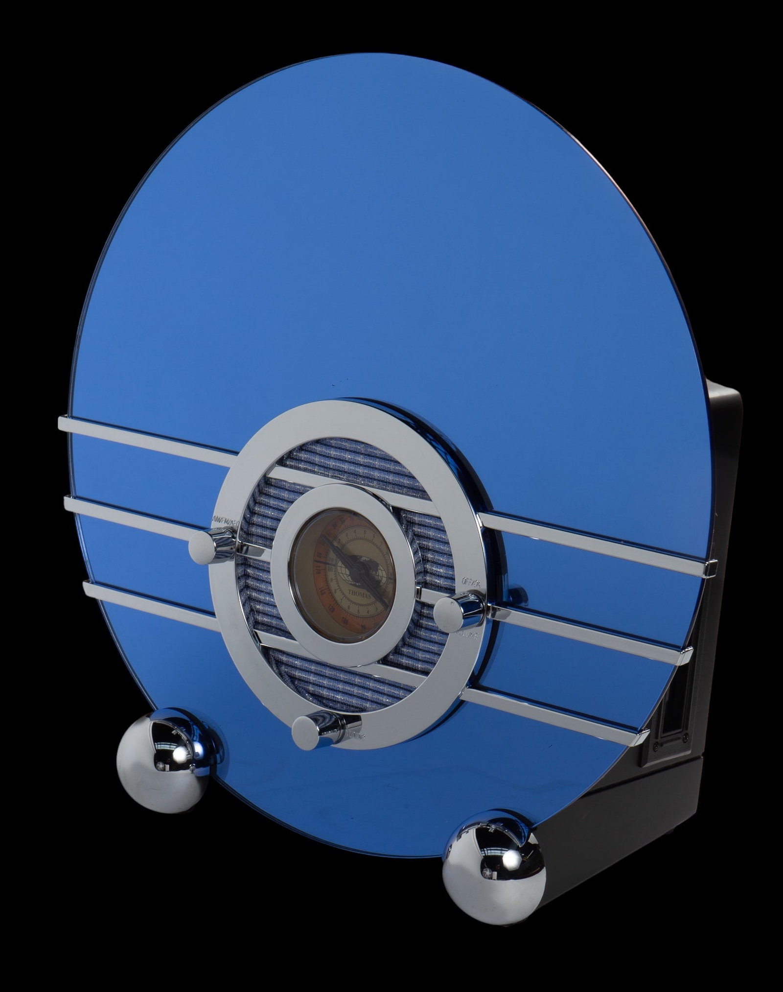 Thomas Museum Series Art Deco Bluebird Radio, Box. (1 of 6)