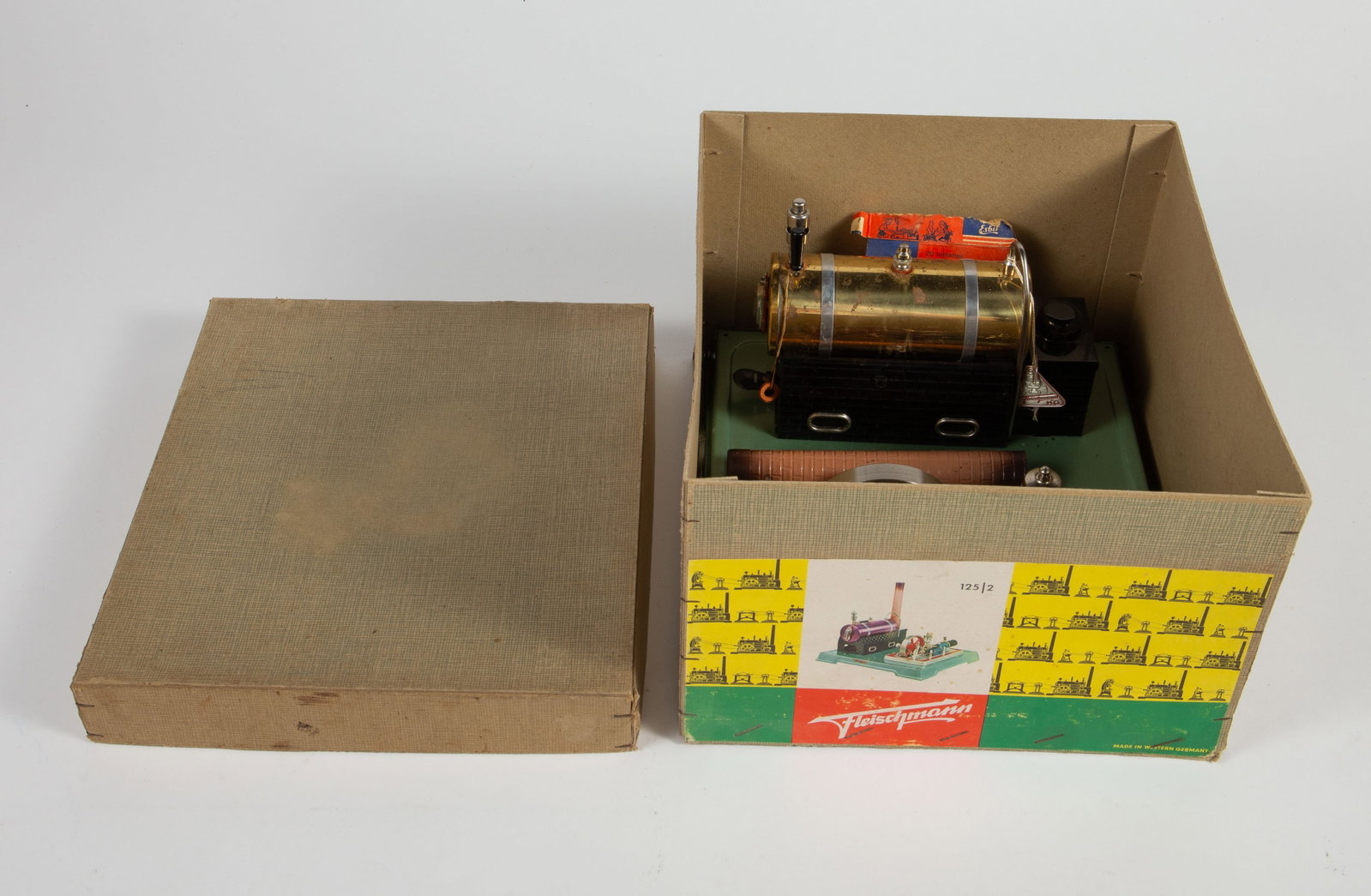 Fleischmann Model Steam Engine w/ Box. - 2