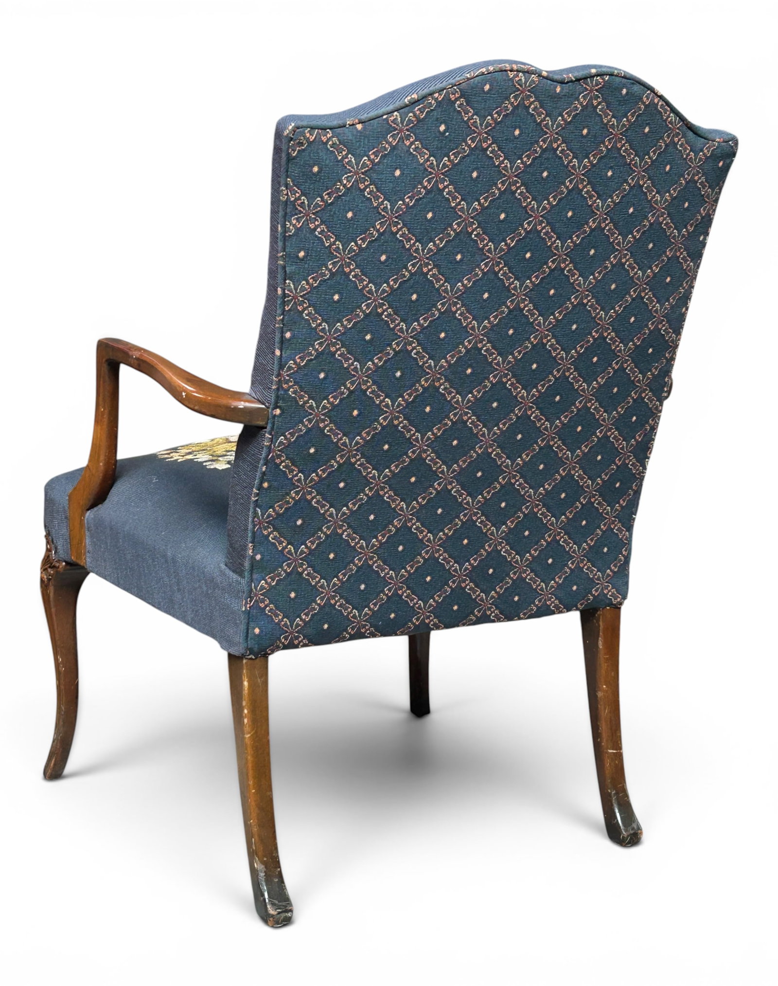 Two Upholstered Armchairs. - 7