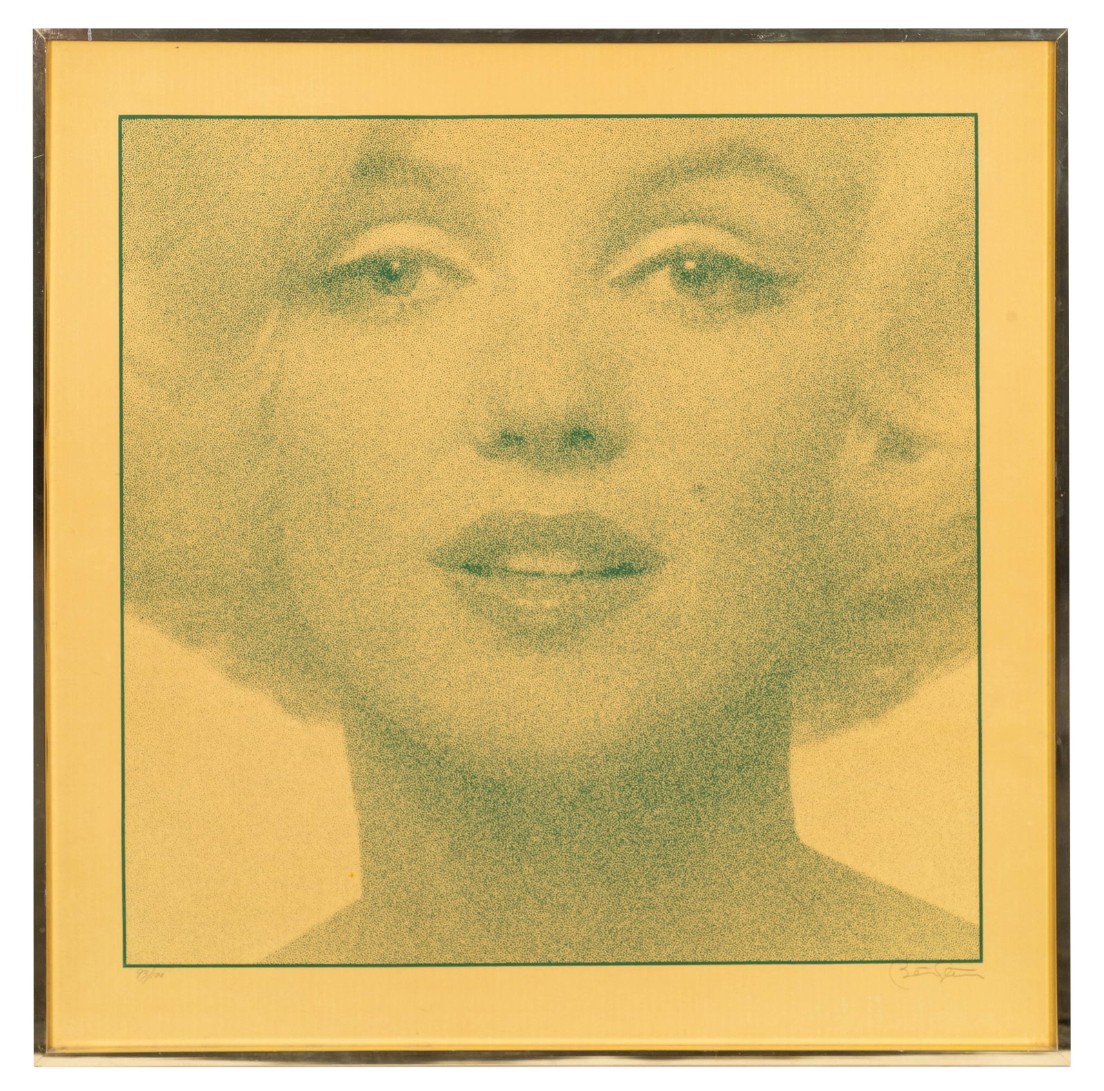 Large Serigraph of Marilyn Monroe, Bert Stern. (1 of 6)