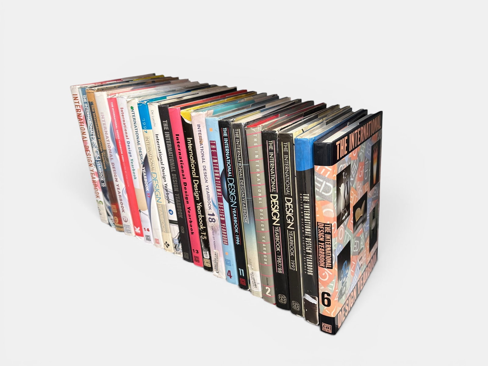 Lot of 21 International Design Yearbooks. (1 of 6)