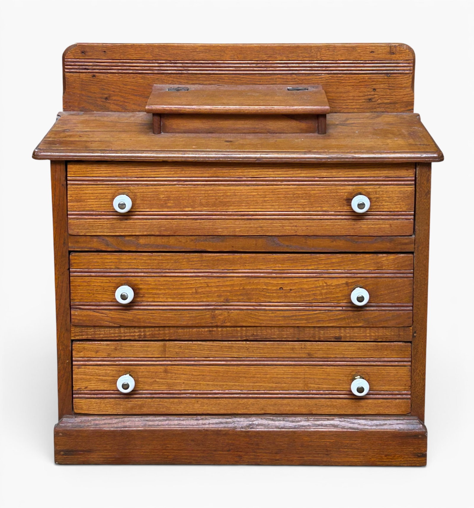 Victorian Miniature Apprentice Table Top Chest - 5