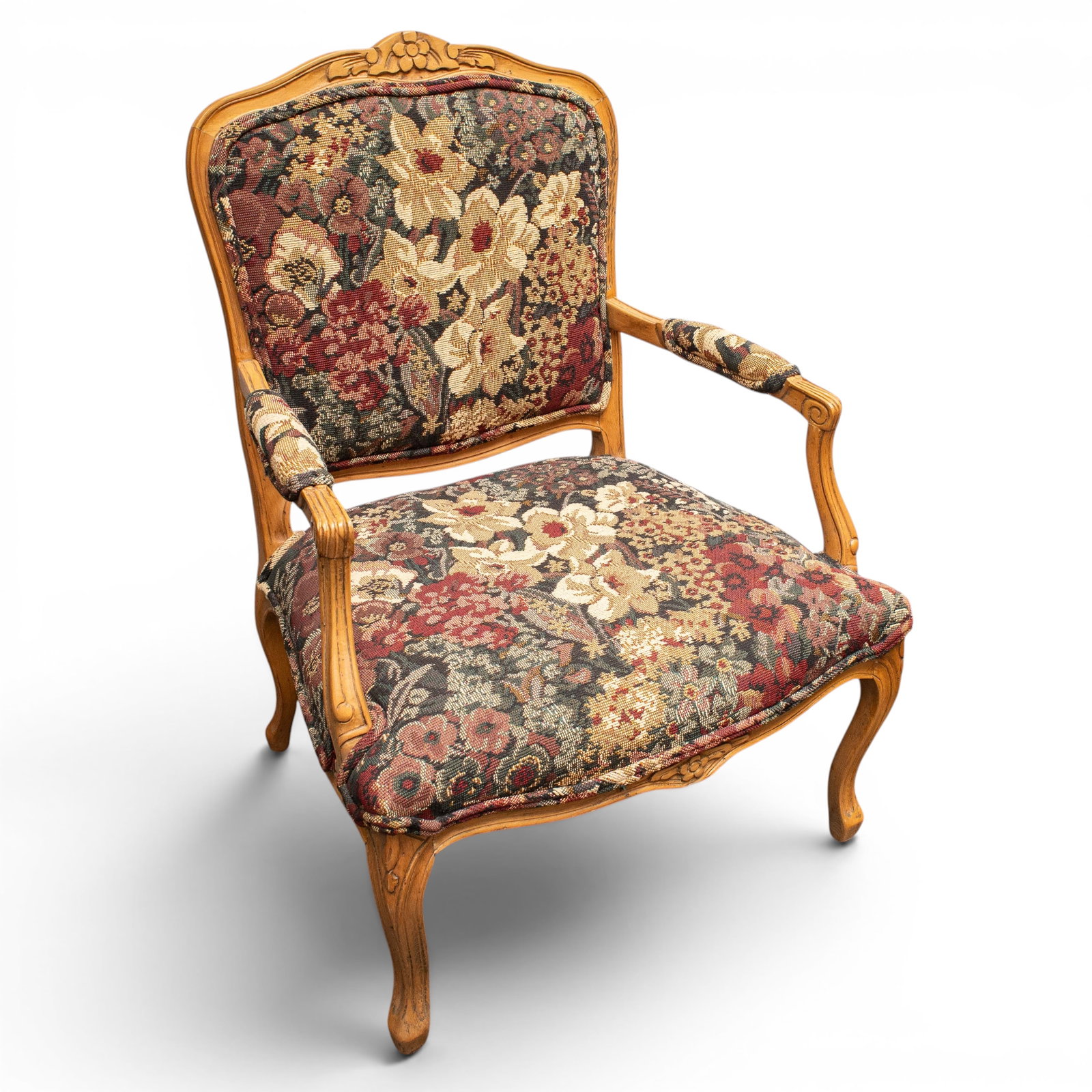 Louis XV Style French Armchair. (1 of 4)