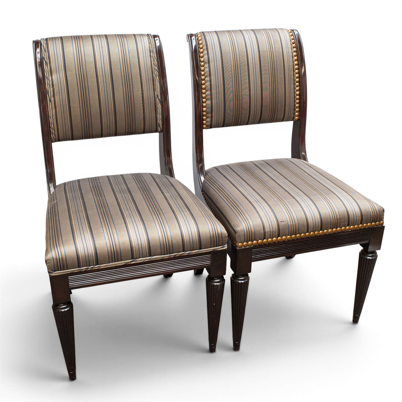 Pair of Ebonized Chairs. (1 of 5)