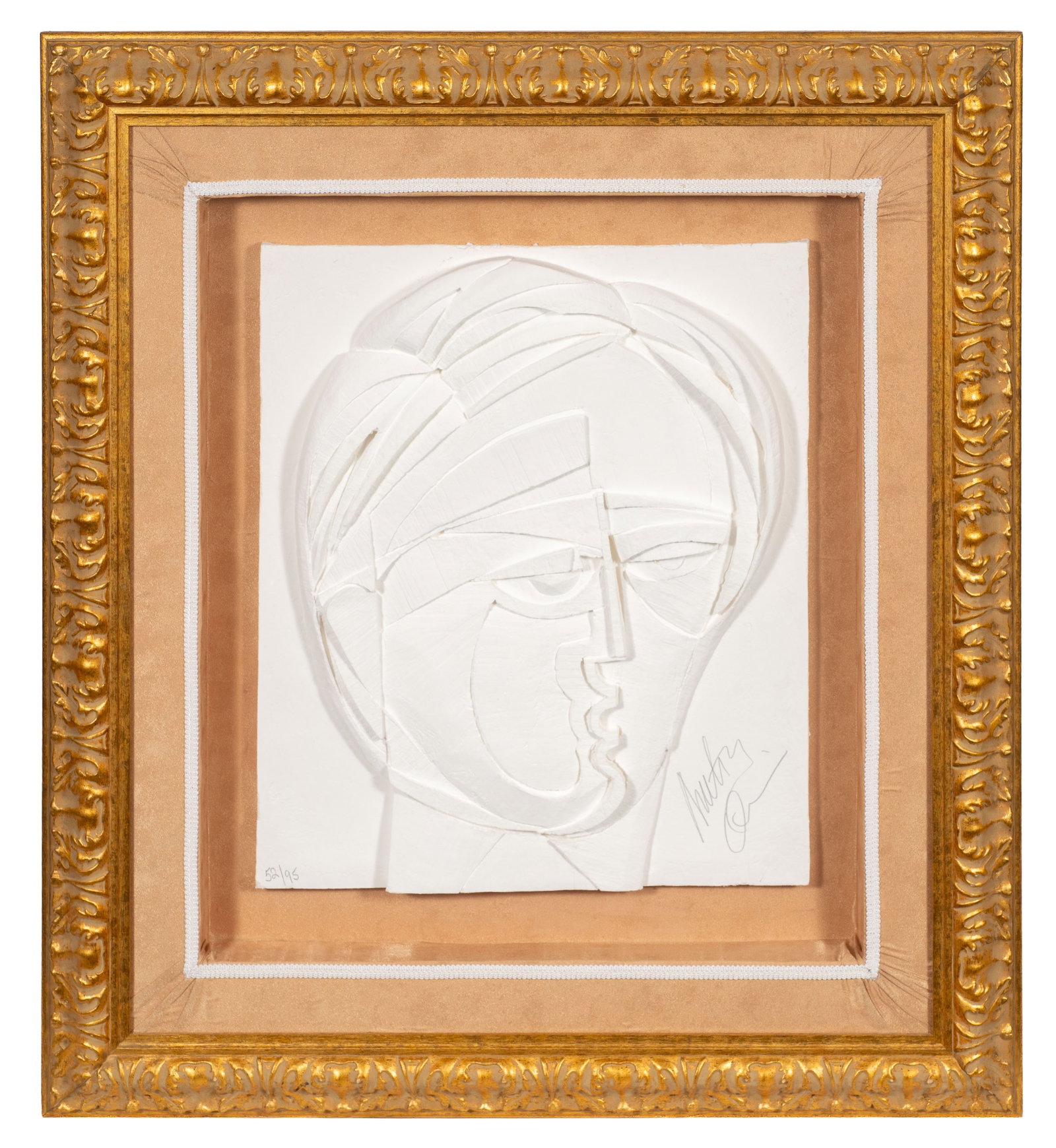 Beluchi Woman, Cast Relief by Anthony Quinn. (1 of 6)