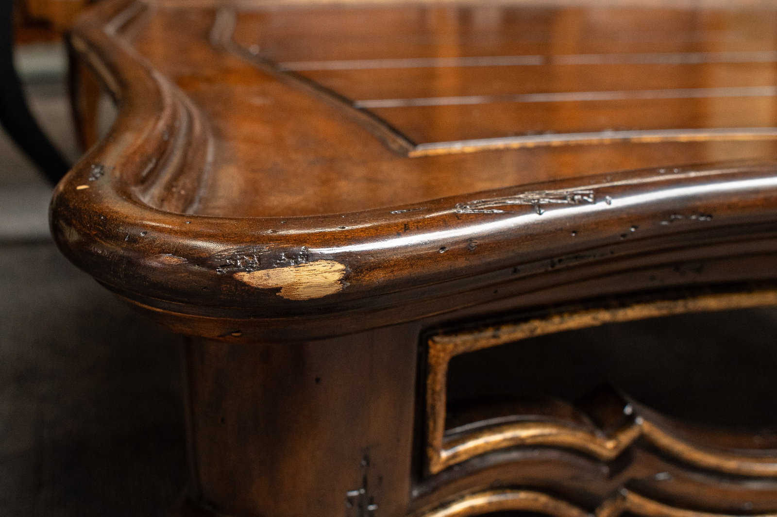 Marge Carson Coffee Table. - 4