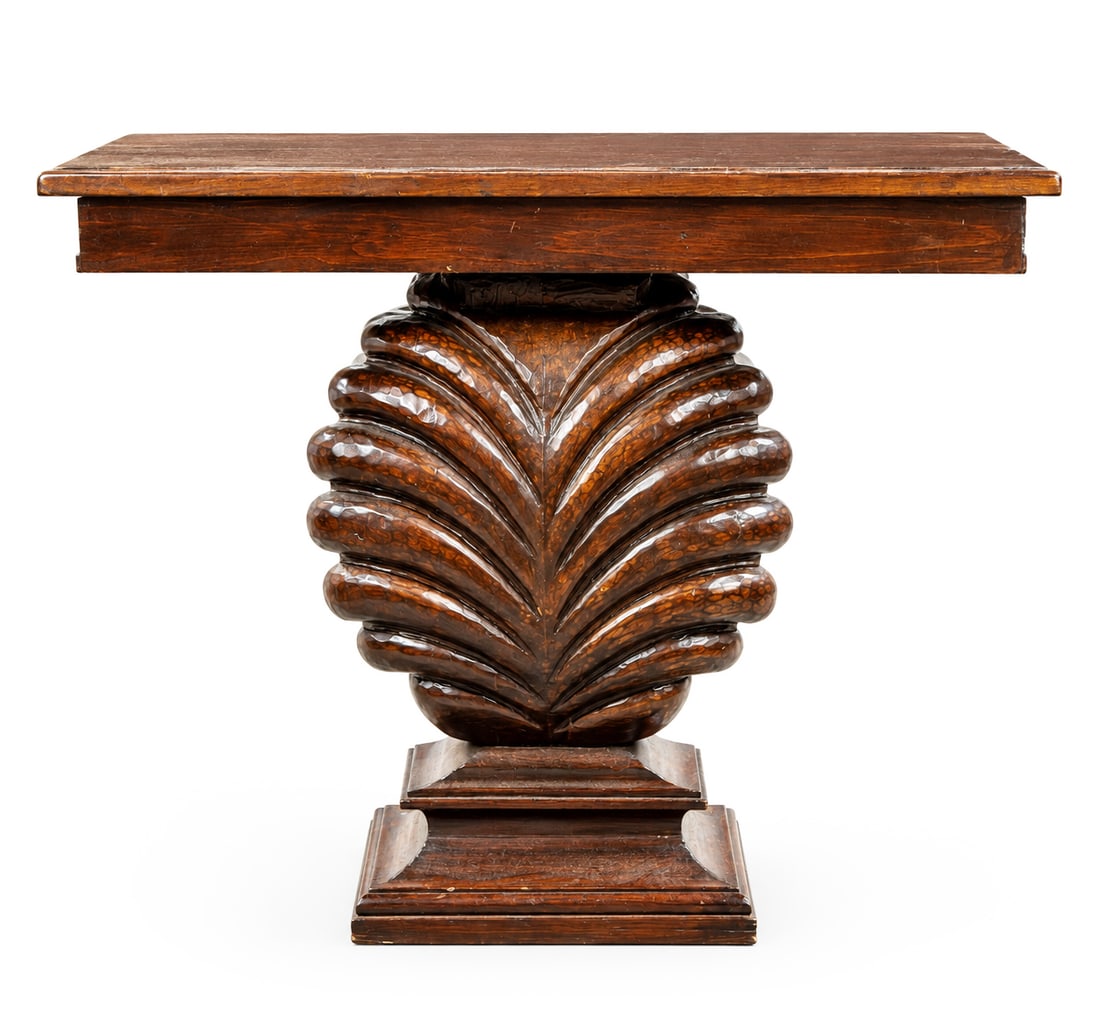 Edward Wormley Shell Console Table for Dunbar. - 2