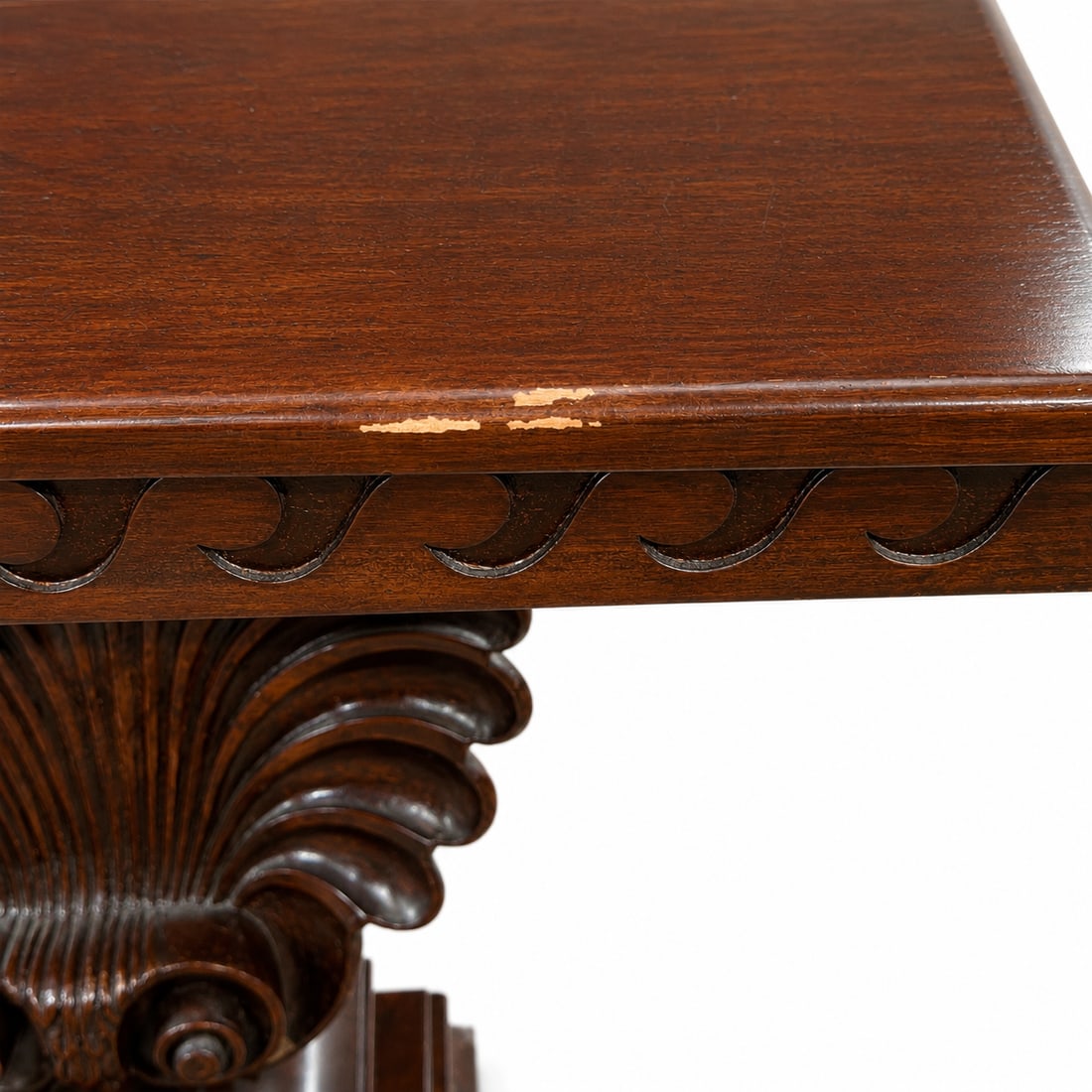 Edward Wormley Shell Console Table for Dunbar. - 5