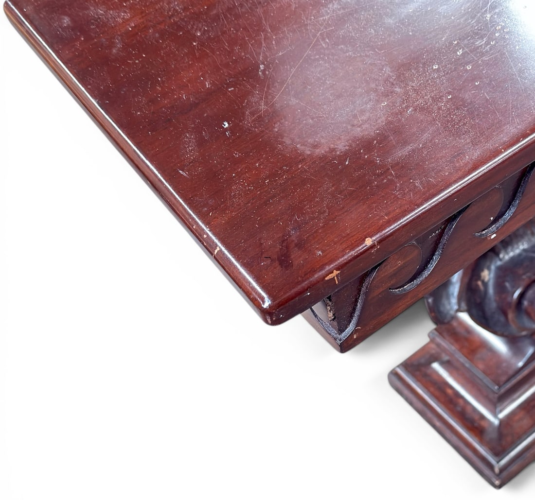 Edward Wormley Shell Console Table for Dunbar. - 6