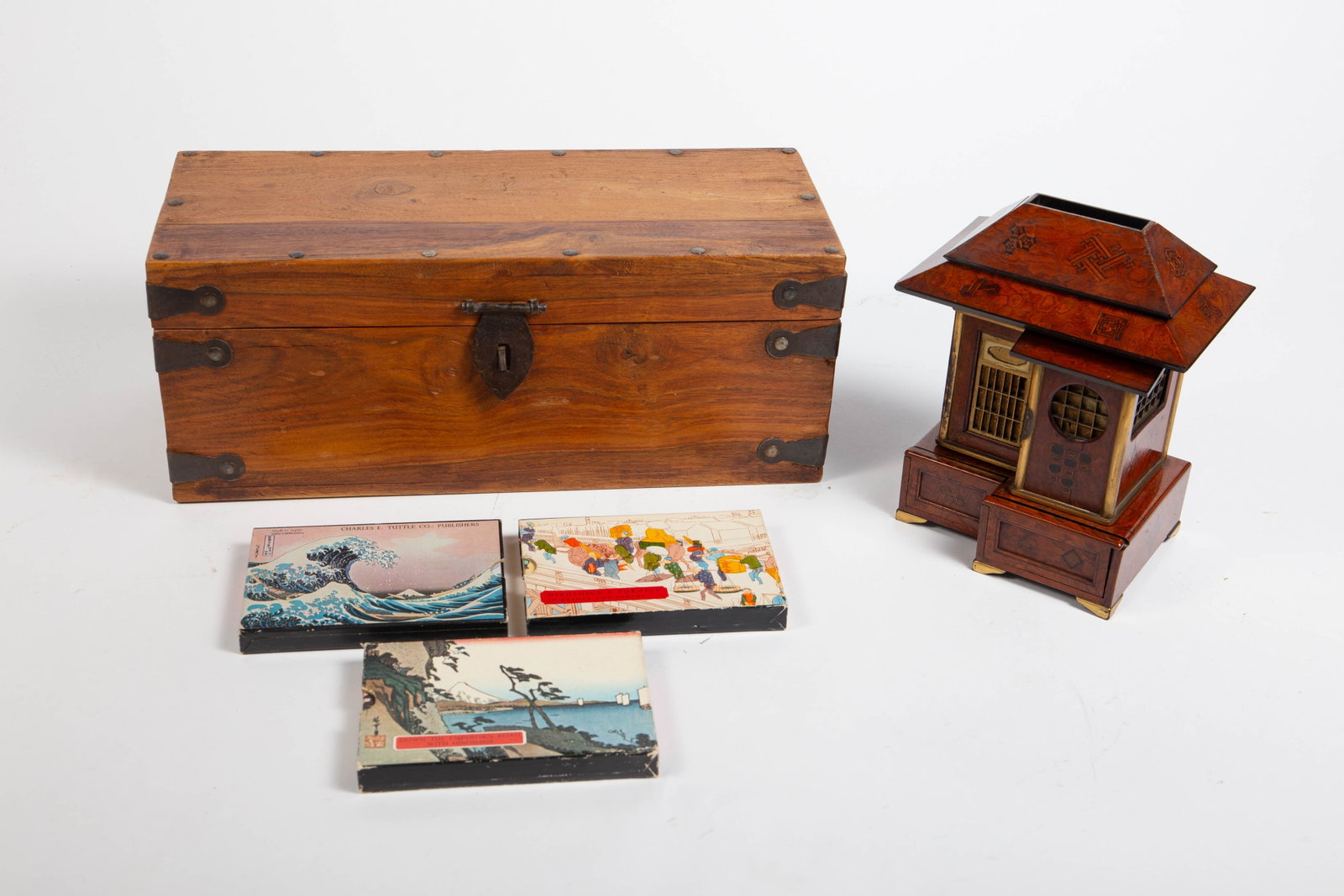 Unusual Japanese House Model, Minature Books, etc. (1 of 16)