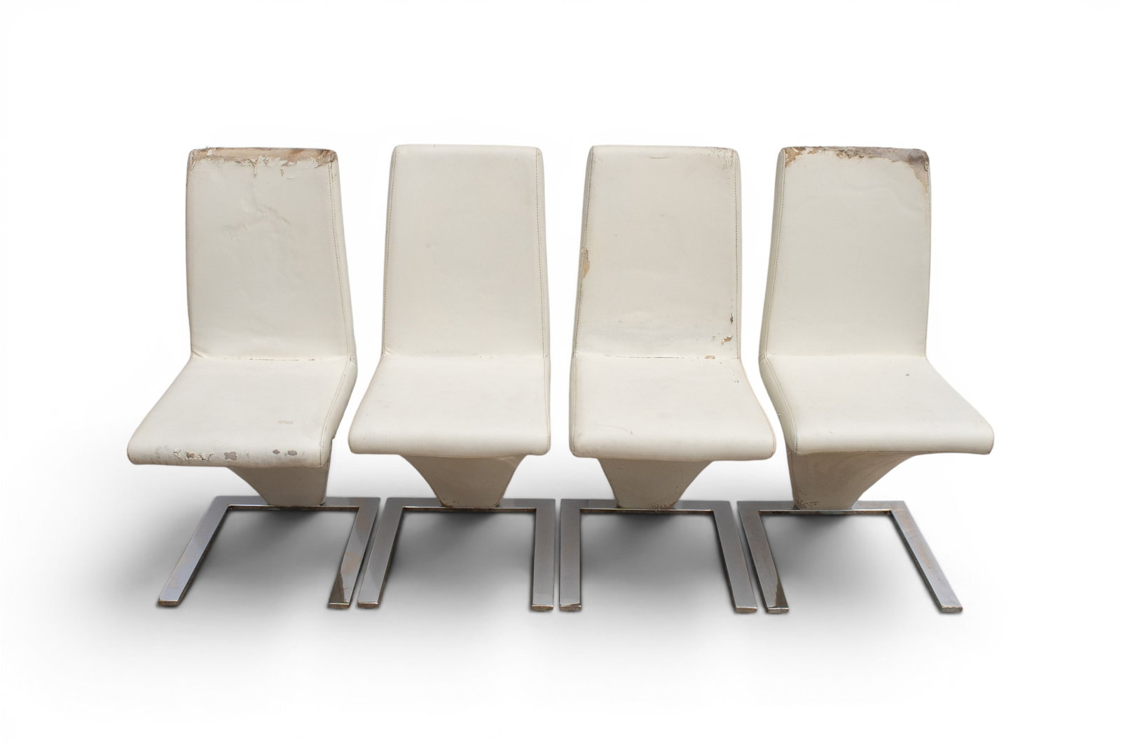 Set of Four Rolf Benz Model 7800 Chairs, As Is. (1 of 5)