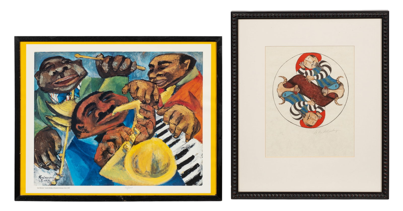 Lot of Two Works - Graciela Boulanger & R. Zwick. (1 of 12)