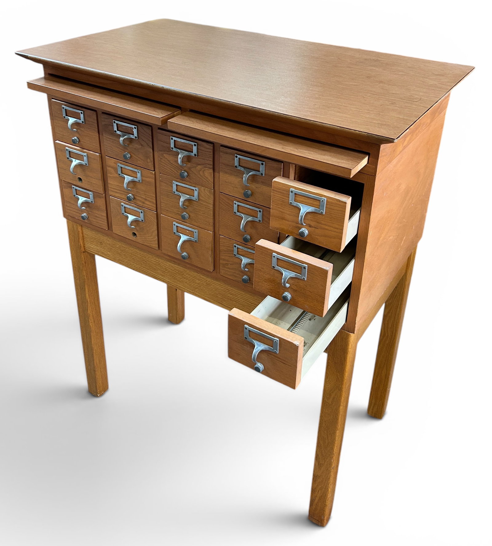 Library Card Catalog. - 2