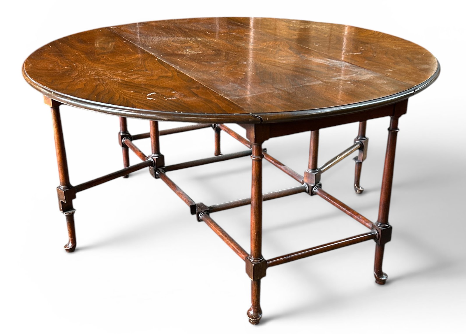 Baker Small Antique Dropleaf Table. - 2