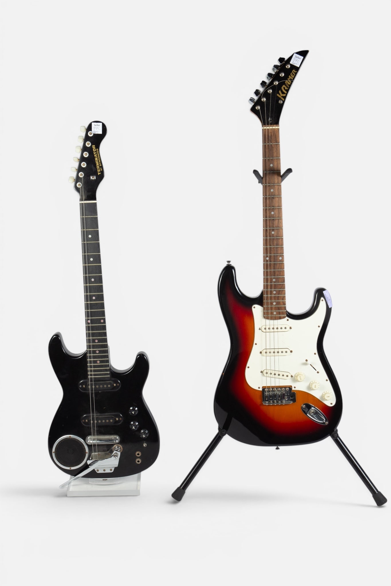 Lot of 2 Electric Guitars- Kramer, Synsonics. (1 of 9)