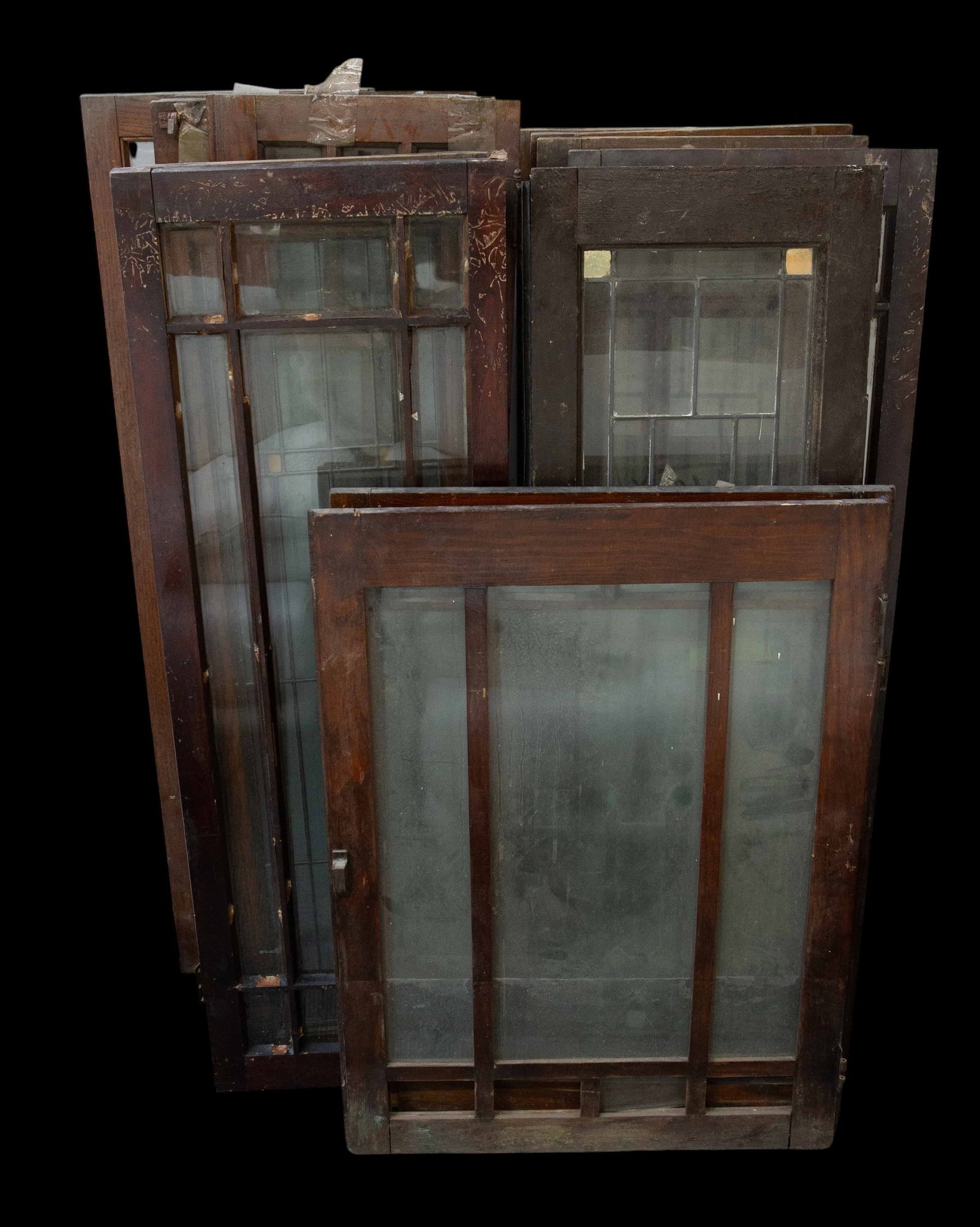 13 Windows & Cabinet Doors - Leaded, Prairie, etc. (1 of 11)