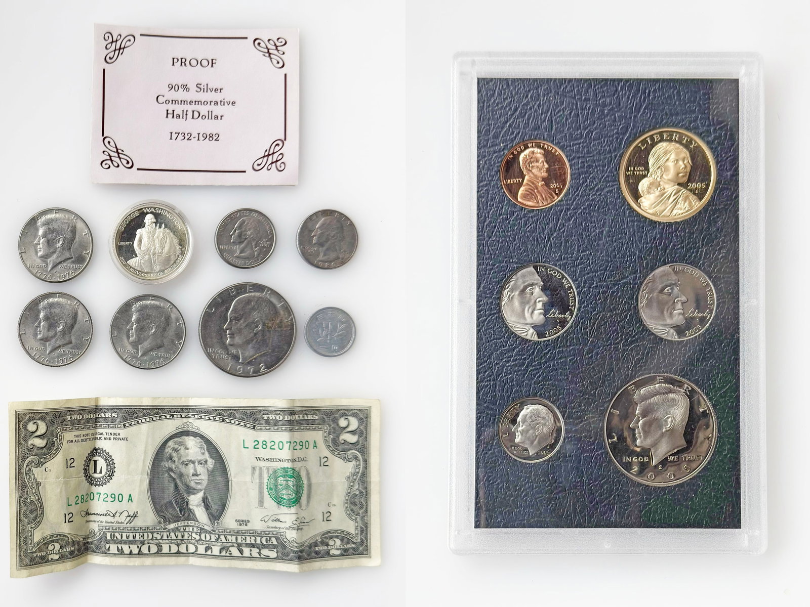 Lot of Asst. U.S. Coins & Currency, inc. Silver. (1 of 5)