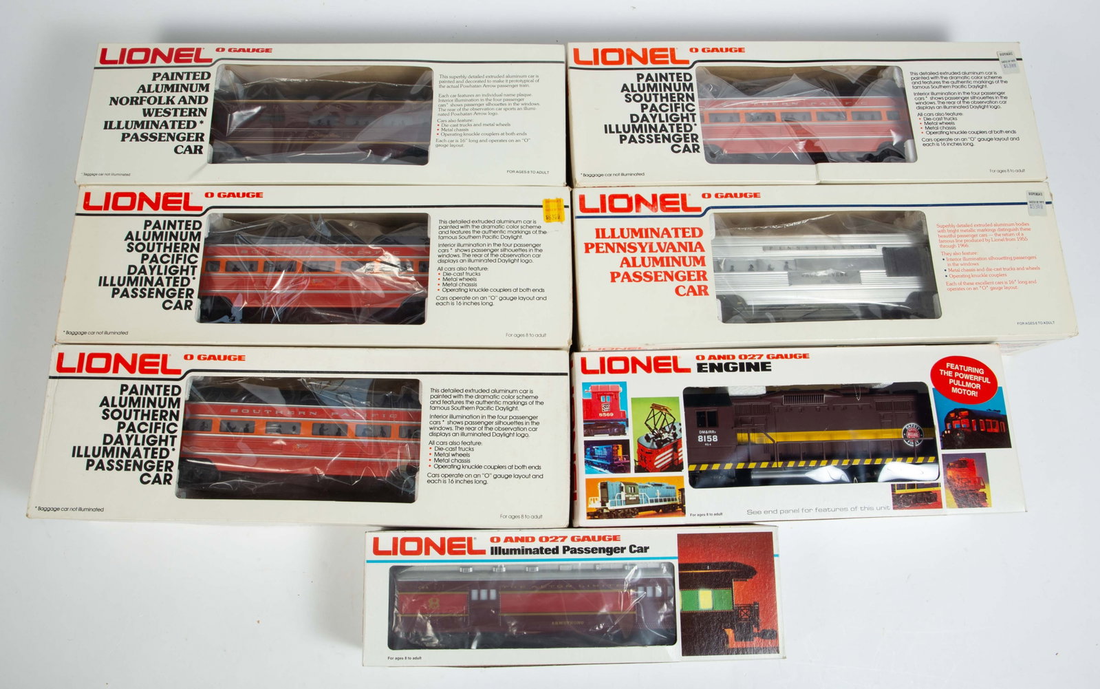 Lot of Lionel O Gauge Trains w/ Original Boxes. (1 of 4)