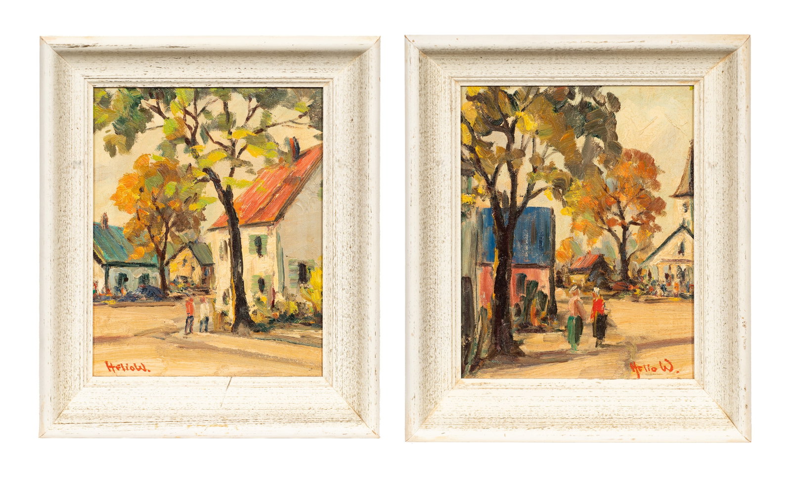 Impressionist Street Scenes, Helio Wernegreen.