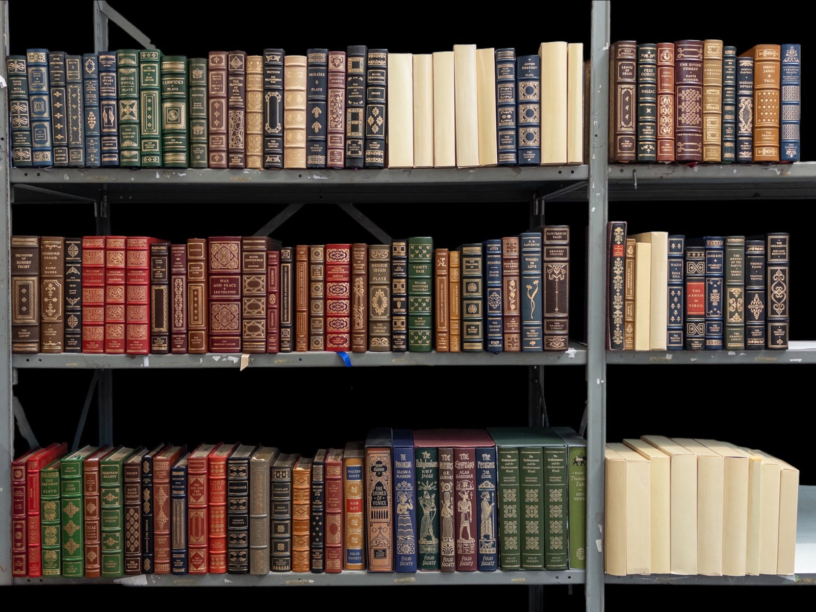 Lot of Franklin Library & Folio Society Books.